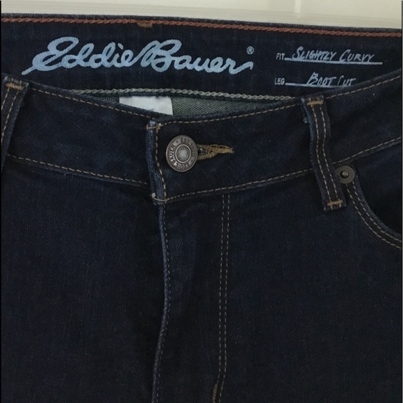 Eddie Bauer ladies boot cut jeans - Picture 3 of 6